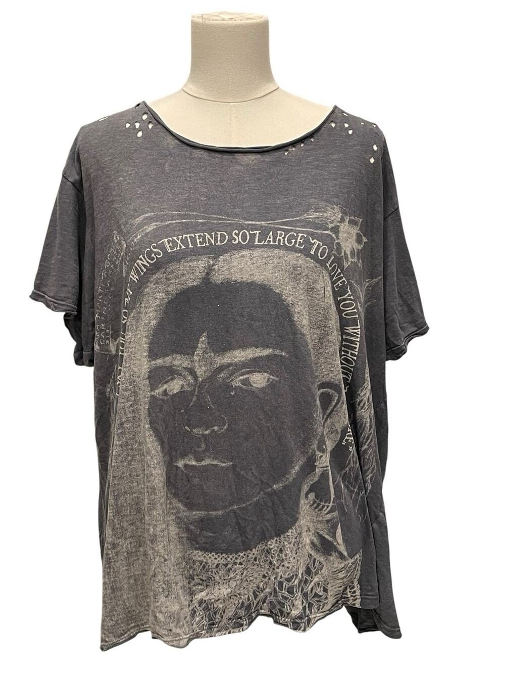 Magnolia Pearl Frida Kahlo Ozzy Tee OS